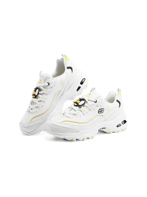 Кроссовки d'lites 1.0 'white yellow' Skechers — изображение 3 из 4, белый/желтый