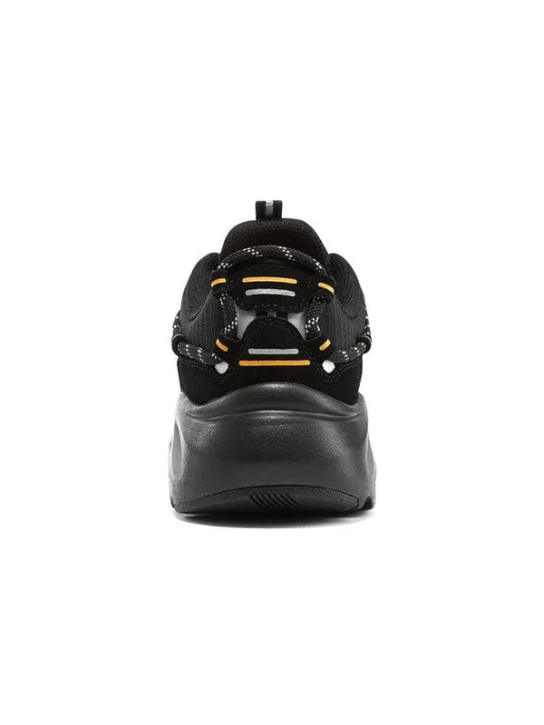 Кроссовки stamina airy 'black' Skechers — изображение 4 из 4, черный/белый/желтый