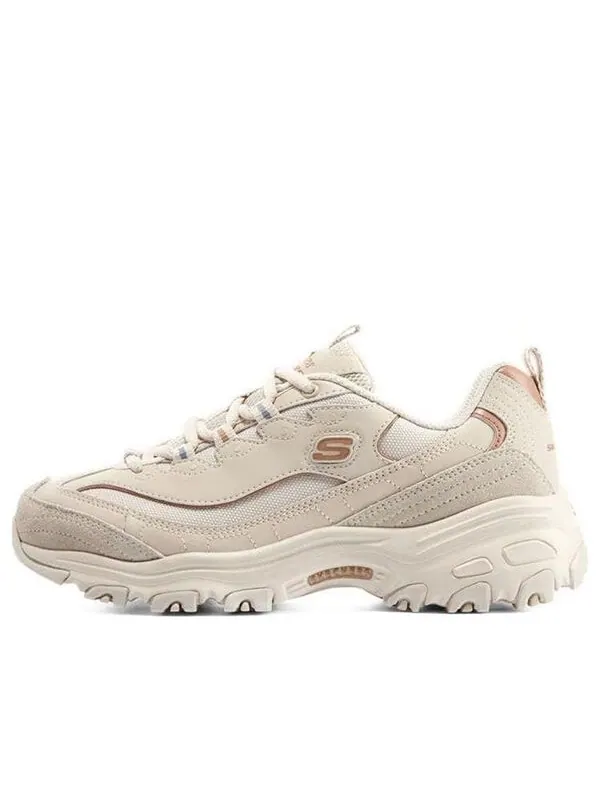 Кроссовки d'lites 1.0 'white pink' Skechers — изображение 1 из 4, белый/розовый