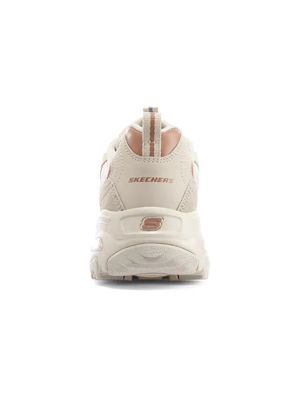 Кроссовки d'lites 1.0 'white pink' Skechers — изображение 4 из 4, белый/розовый