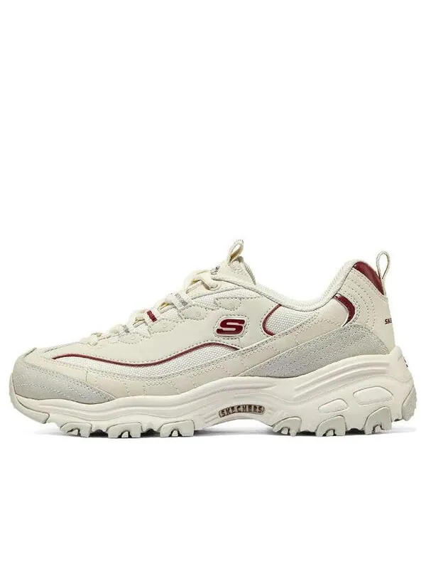Кроссовки dlites 1.0 'beige burgundy' Skechers — изображение 1 из 4, бежевый/бордовый