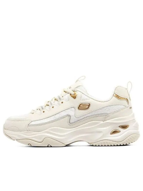 Кроссовки d'lites 4.0 'white gold' Skechers — изображение 1 из 4, белый/золотистый