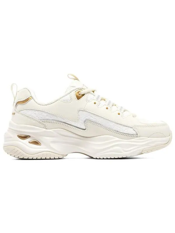 Кроссовки d'lites 4.0 'white gold' Skechers — изображение 2 из 4, белый/золотистый