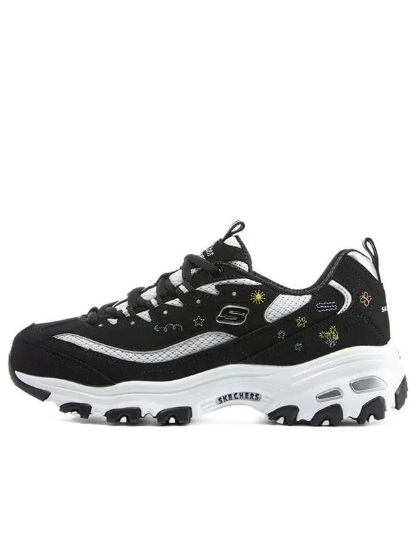 Кроссовки d'lites 1.0 'black white' Skechers — изображение 1 из 4, черный/белый