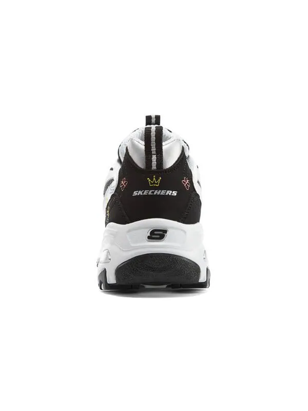 Кроссовки d'lites 1.0 'white black' Skechers — изображение 4 из 4, белый/черный
