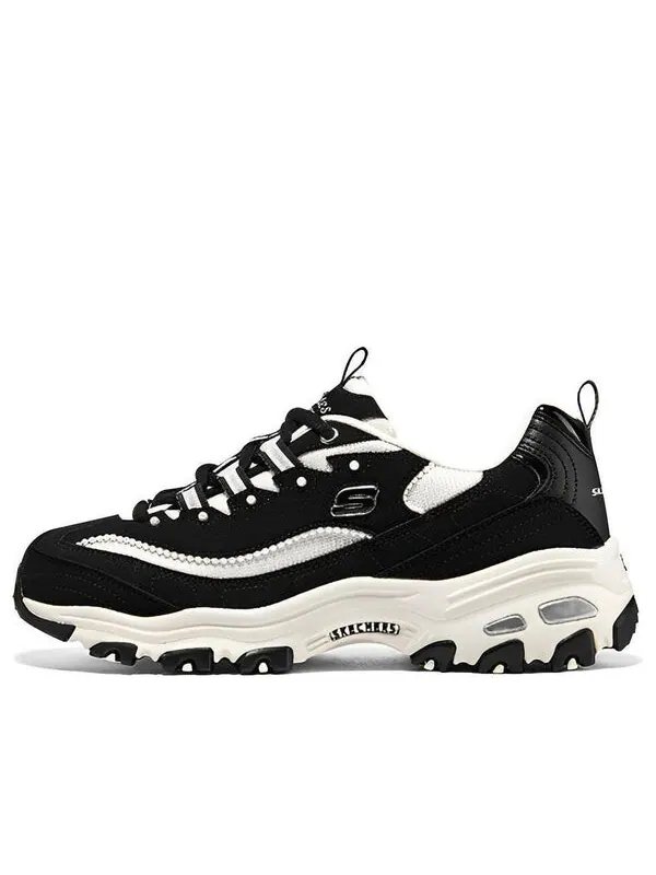 Кроссовки d'lites 'white black' Skechers — изображение 1 из 4, белый/черный