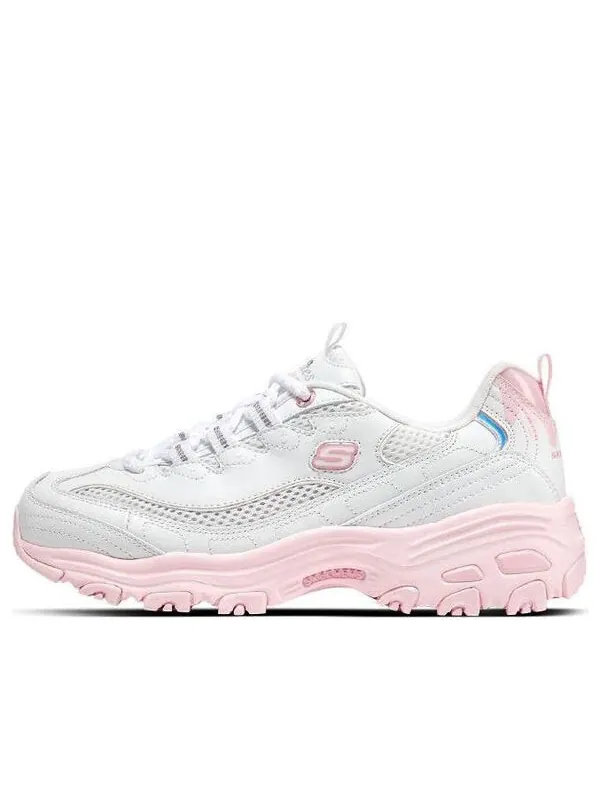 Кроссовки d'lites 1.0 'white pink' Skechers — изображение 1 из 4, белый розовый