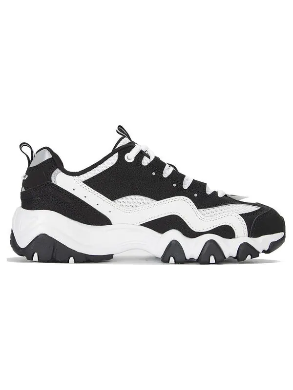 Кроссовки sport d'lites 2.0 shoes 'black white' Skechers — изображение 2 из 4, черный / белый