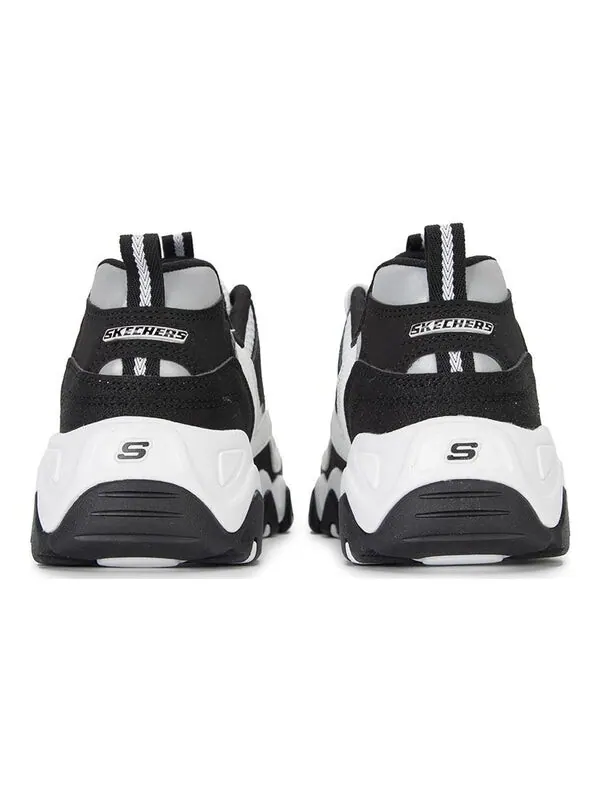 Кроссовки sport d'lites 2.0 shoes 'black white' Skechers — изображение 4 из 4, черный / белый