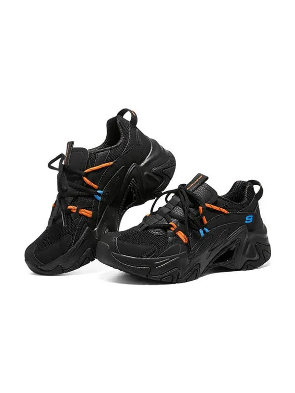 Кроссовки stamina v3 'black orange blue' Skechers — изображение 2 из 4, черный