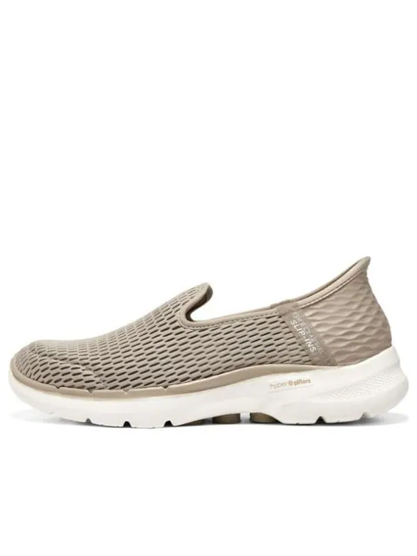 Кроссовки go walk 6 shoes 'light brown' Skechers