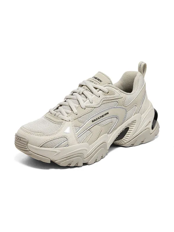 Кроссовки stamina v2 'light grey' Skechers — изображение 3 из 4, светлый серый