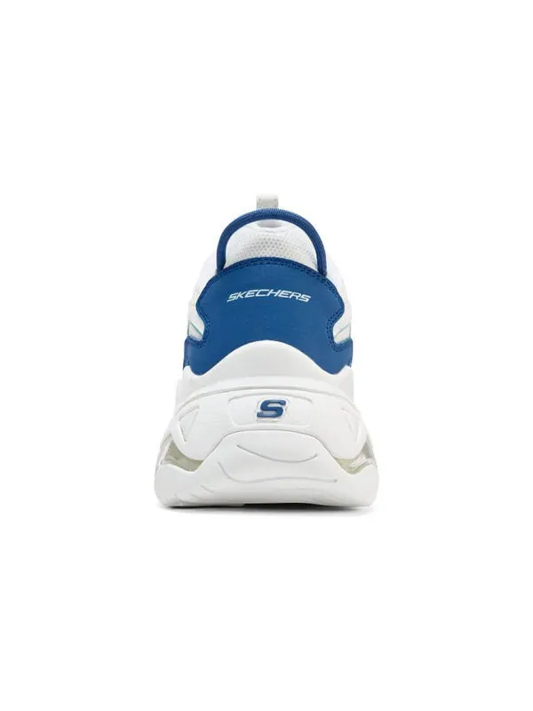 Кроссовки dlites 3-high alert shoes 'white blue' Skechers — изображение 3 из 4, белый/синий