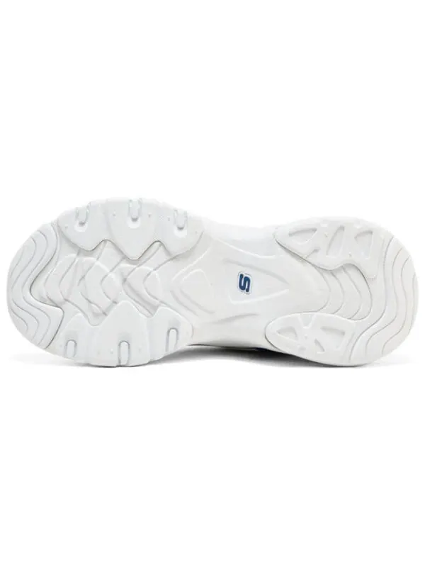 Кроссовки dlites 3-high alert shoes 'white blue' Skechers — изображение 4 из 4, белый/синий