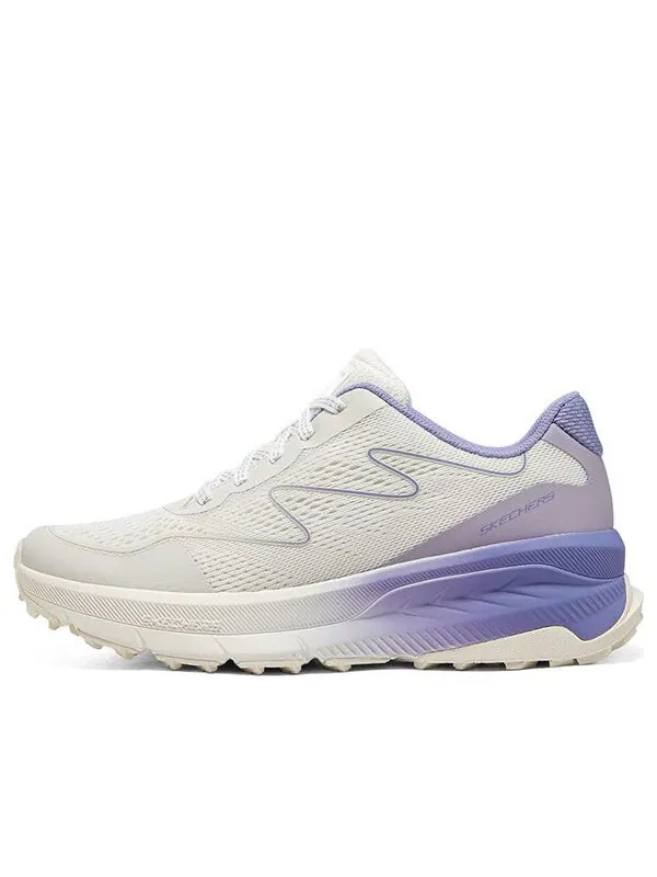 Кроссовки relaxed fit d'lux fitness 'white purple' Skechers — изображение 1 из 4, белый/фиолетовый