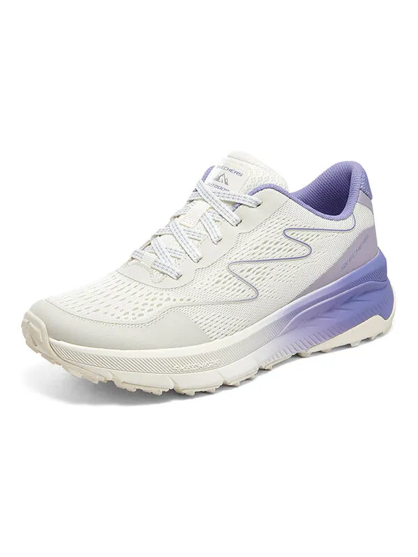 Кроссовки relaxed fit d'lux fitness 'white purple' Skechers — изображение 3 из 4, белый/фиолетовый