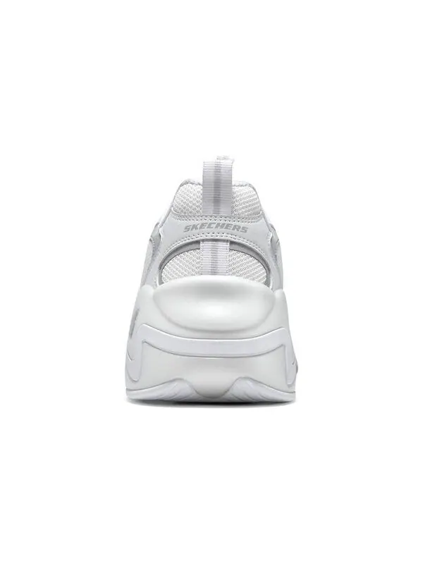 Кроссовки dlites hyper burst sneaker 'grey white' Skechers — изображение 4 из 4, серый/белый