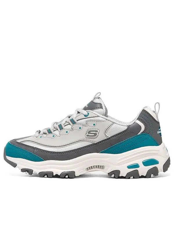 Кроссовки d'lites 1.0 'white teal grey' Skechers
