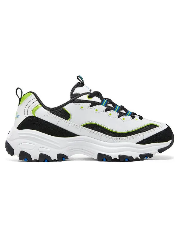 Кроссовки d'lites 1.0 'white black multicolor' Skechers — изображение 2 из 4, белый/черный/мульти
