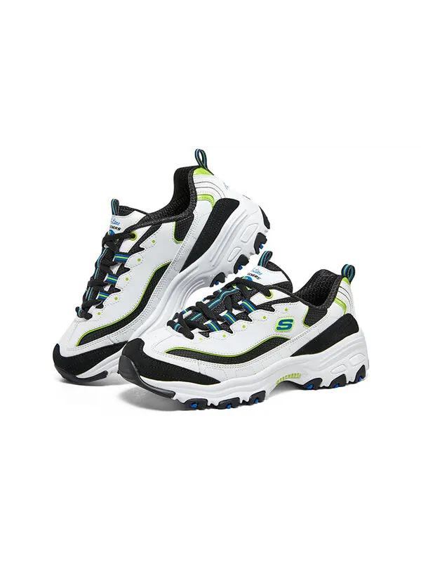 Кроссовки d'lites 1.0 'white black multicolor' Skechers — изображение 4 из 4, белый/черный/мульти