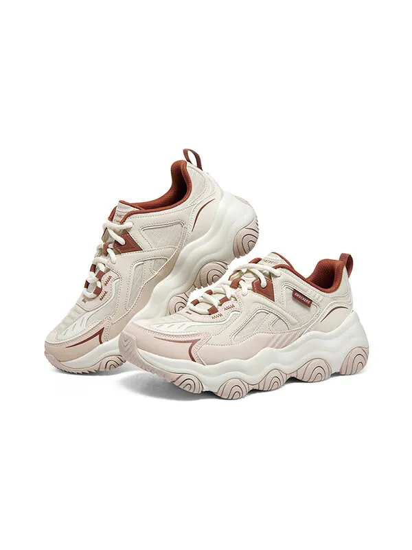 Кроссовки d'lites 1.0 sneakers 'beige pink' Skechers — изображение 3 из 4, бежевый/розовый