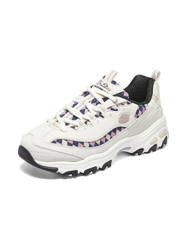 Кроссовки sport stamina airy shoes 'white purple black' Skechers — изображение 3 из 4, белый/фиолетовый/черный