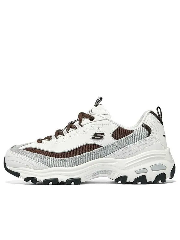 Кроссовки d'lites 1.0 shoes 'white grey brown' Skechers