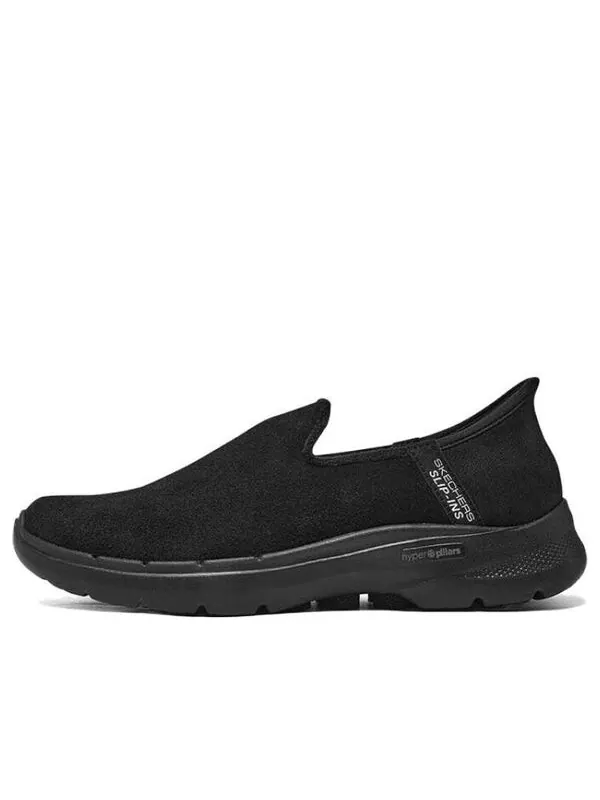 Кроссовки go walk 6 'black' Skechers — изображение 1 из 4, черный