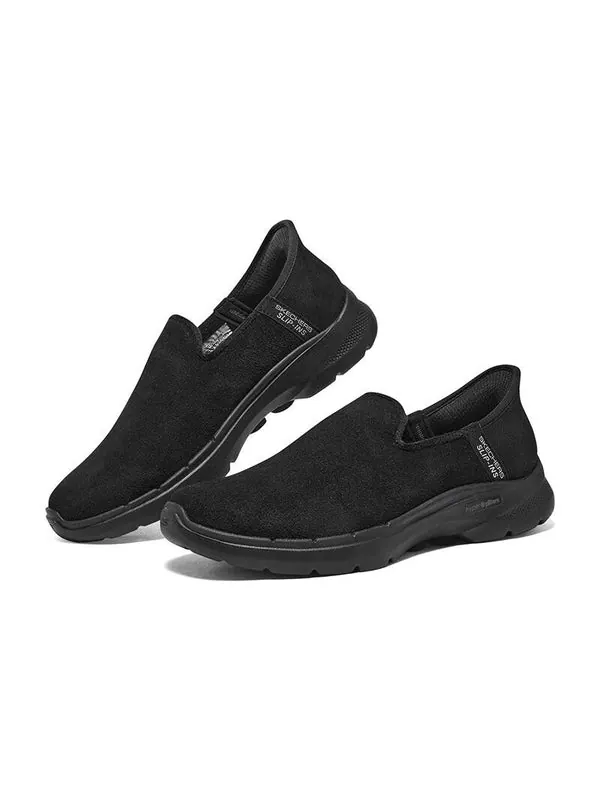 Кроссовки go walk 6 'black' Skechers — изображение 4 из 4, черный