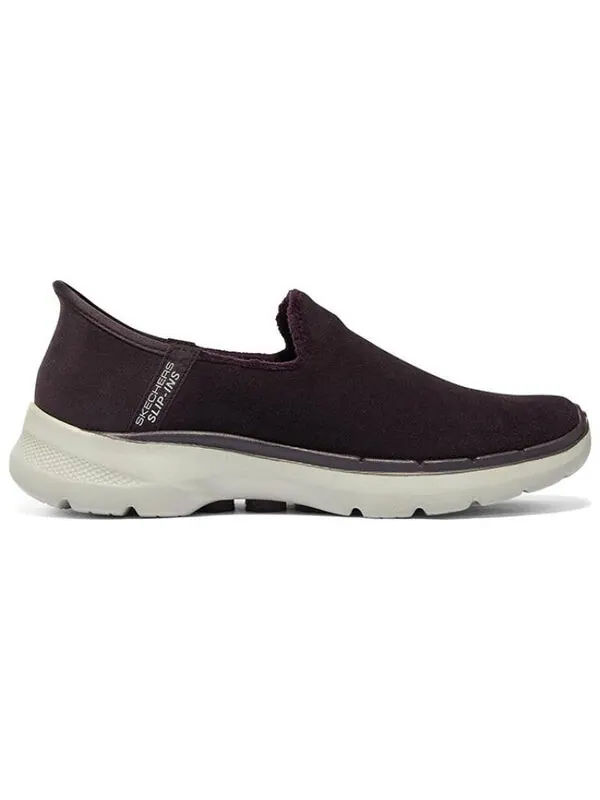 Кроссовки go walk 3 'plum' Skechers — изображение 2 из 4, фиолетовый/бежевый