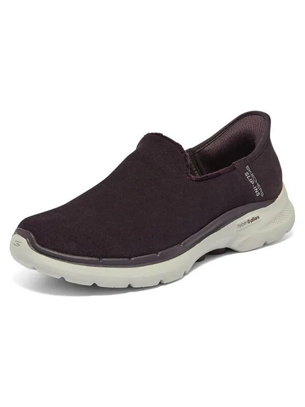 Кроссовки go walk 3 'plum' Skechers — изображение 3 из 4, фиолетовый/бежевый