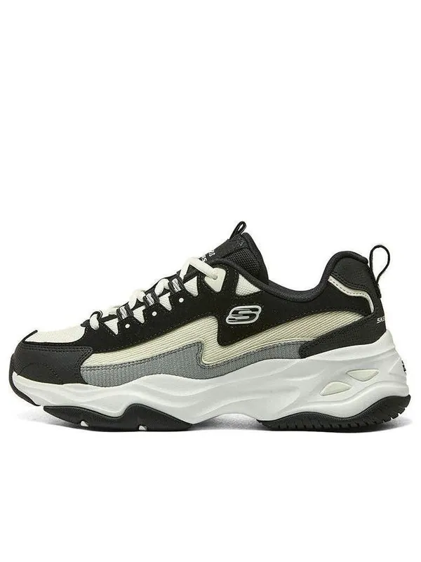Кроссовки dlites 1.0 'black beige' Skechers — изображение 1 из 4, черный/бежевый/серый
