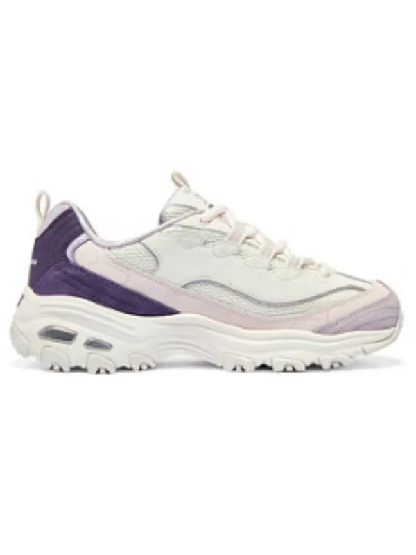 Кроссовки d'lites 1.0 shoes 'white purple pink' Skechers — изображение 2 из 4, белый/фиолетовый/розовый