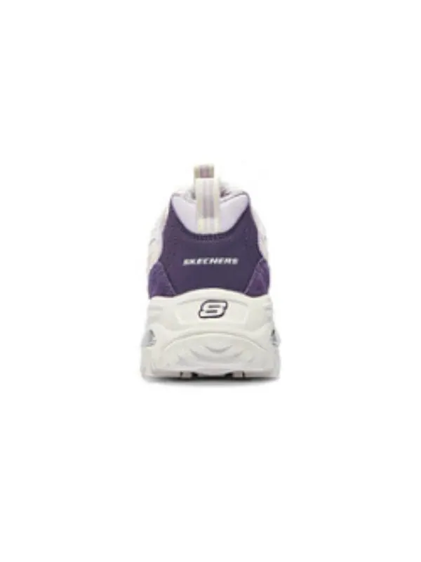 Кроссовки d'lites 1.0 shoes 'white purple pink' Skechers — изображение 4 из 4, белый/фиолетовый/розовый
