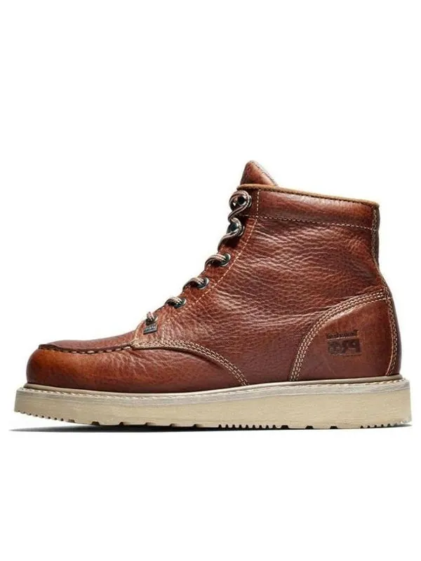 Кроссовки pro barstow 6 inch wedge work boots 'brown' Timberland — изображение 1 из 4, коричневый