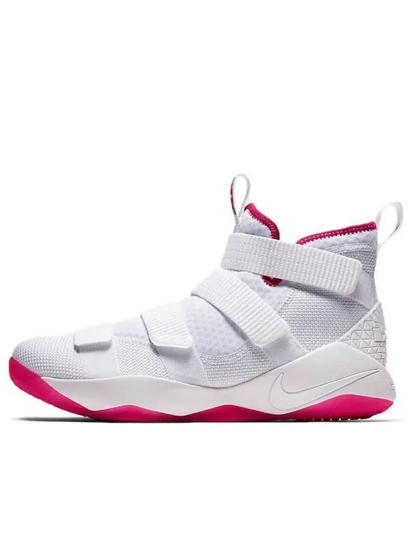 Кроссовки lebron soldier xi ep Nike — изображение 1 из 4, белый/розовый