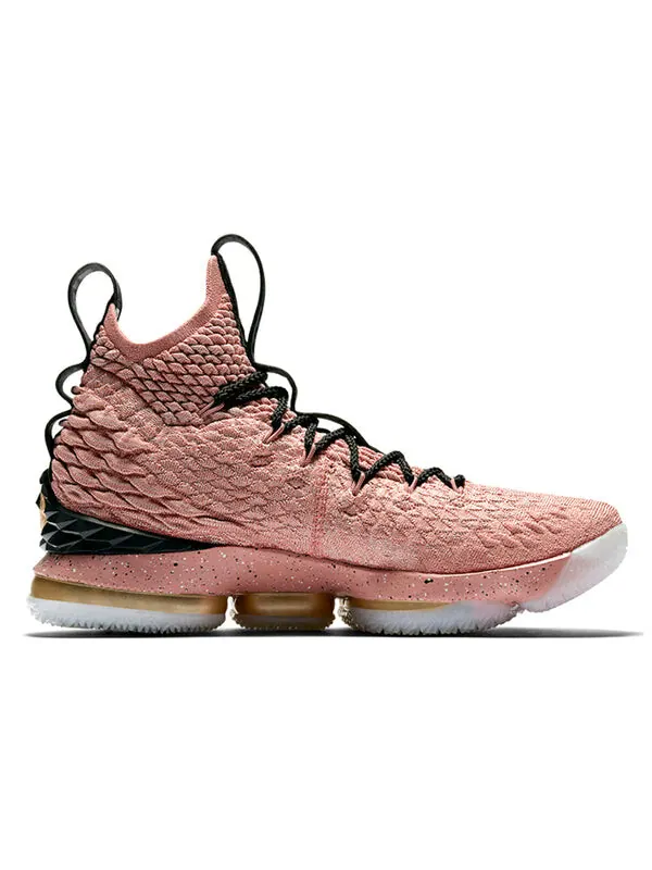 Кроссовки леброн 15 Nike — изображение 2 из 4, розовый