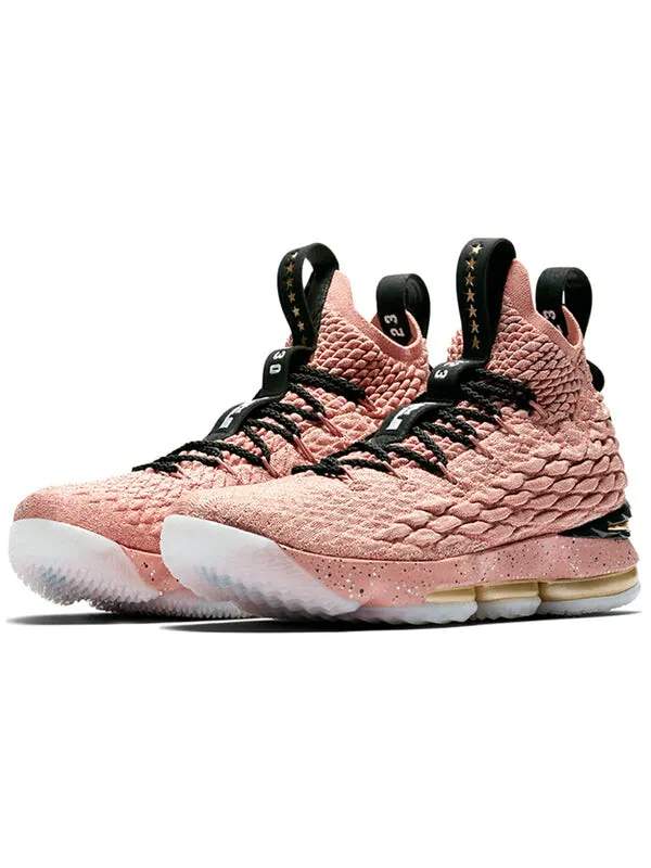 Кроссовки леброн 15 Nike — изображение 3 из 4, розовый