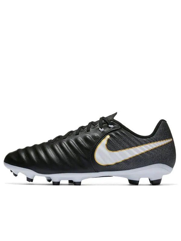 Кроссовки tiempo ligera iv fg Nike — изображение 1 из 4, черный/белый/золотистый