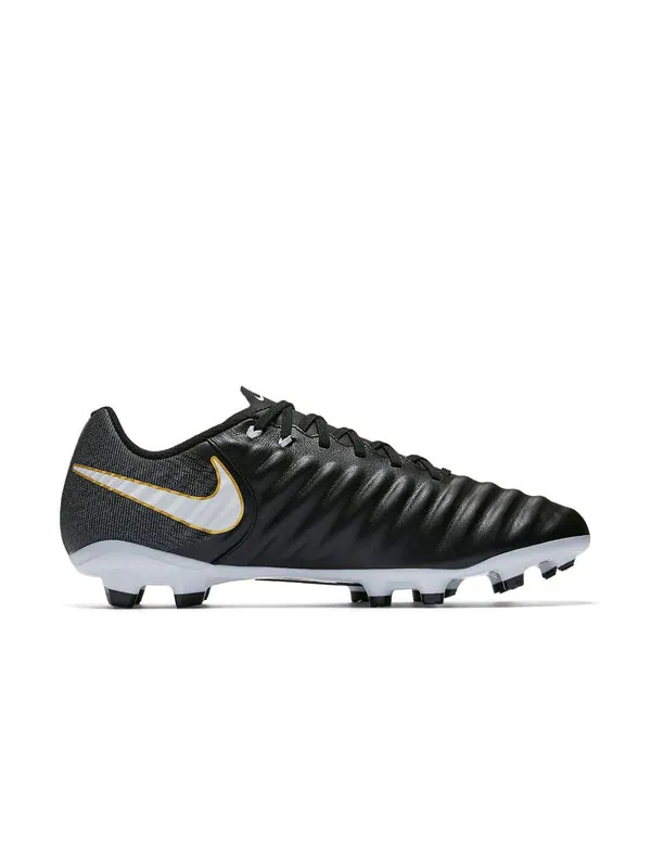 Кроссовки tiempo ligera iv fg Nike — изображение 2 из 4, черный/белый/золотистый