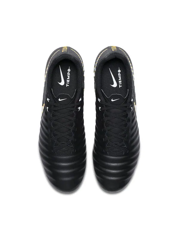 Кроссовки tiempo ligera iv fg Nike — изображение 4 из 4, черный/белый/золотистый
