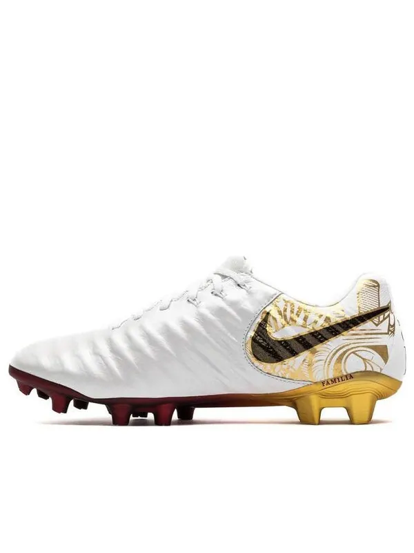 Кроссовки tiempo legend vii se fg firm ground Nike — изображение 1 из 3, белый/золотистый