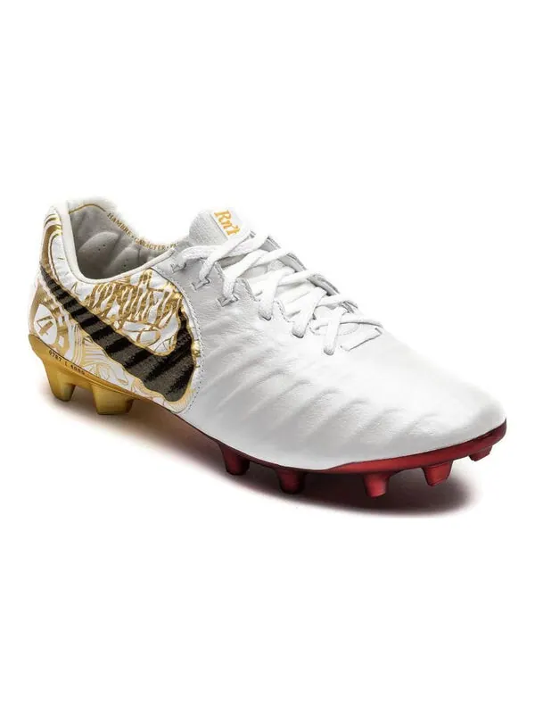 Кроссовки tiempo legend vii se fg firm ground Nike — изображение 2 из 3, белый/золотистый