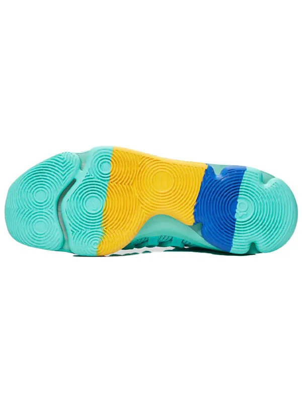 Кроссовки кд 10 Nike — изображение 4 из 4, зеленый/синий