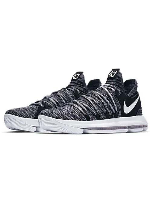 Кроссовки кд 10 эп Nike — изображение 2 из 4, черный/белый