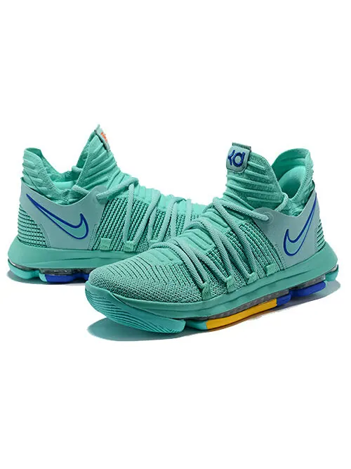 Кроссовки кд 10 эп Nike — изображение 3 из 4, зеленый