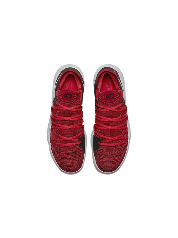 Кроссовки кд 10 эп Nike — изображение 3 из 4, красный/черный/белый