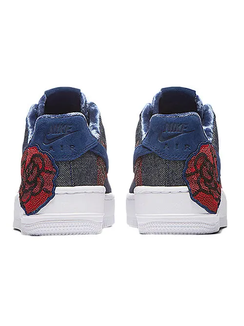 Кроссовки Air Force 1 Nike — изображение 4 из 4, синий/синий