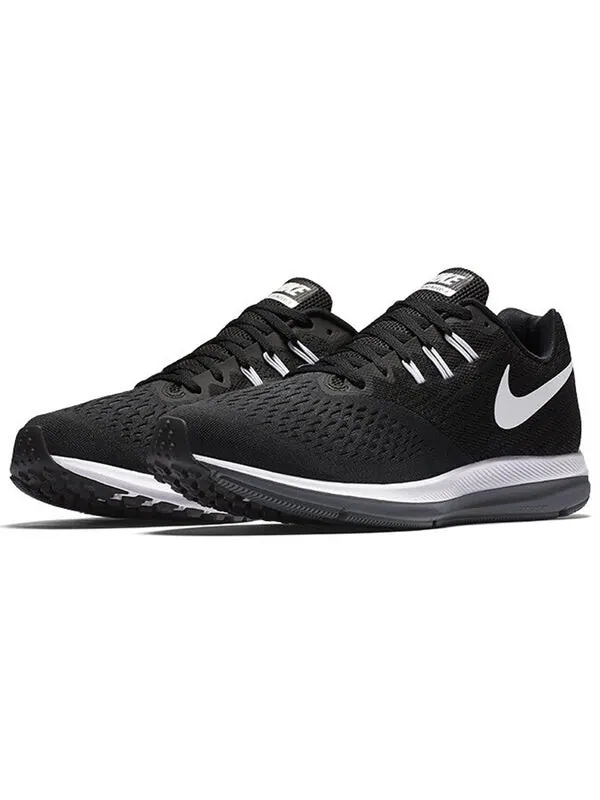 Кроссовки zoom winflo 4 Nike — изображение 3 из 4, черный/белый