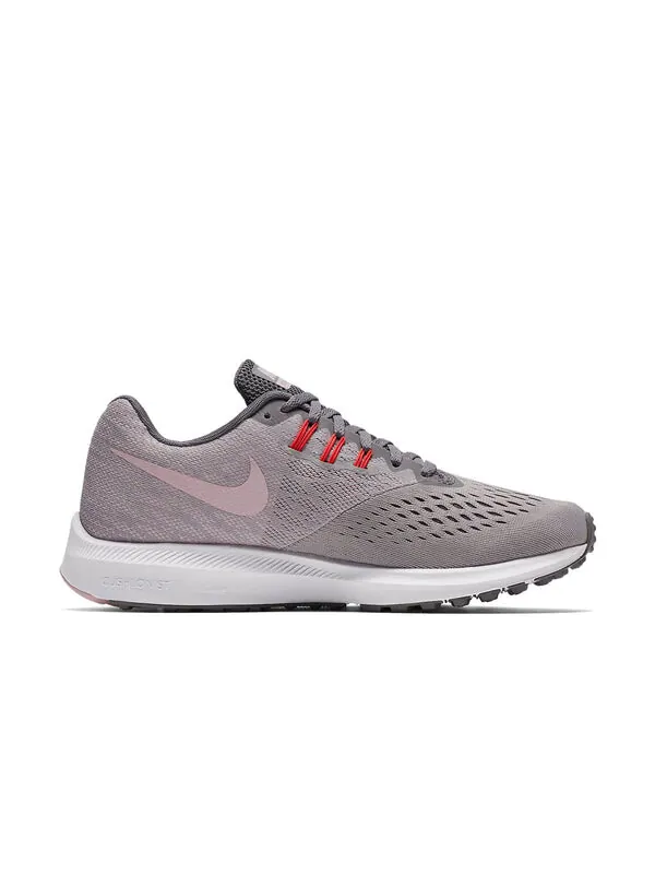Кроссовки zoom winflo 4 Nike — изображение 2 из 4, серый/оранжевый